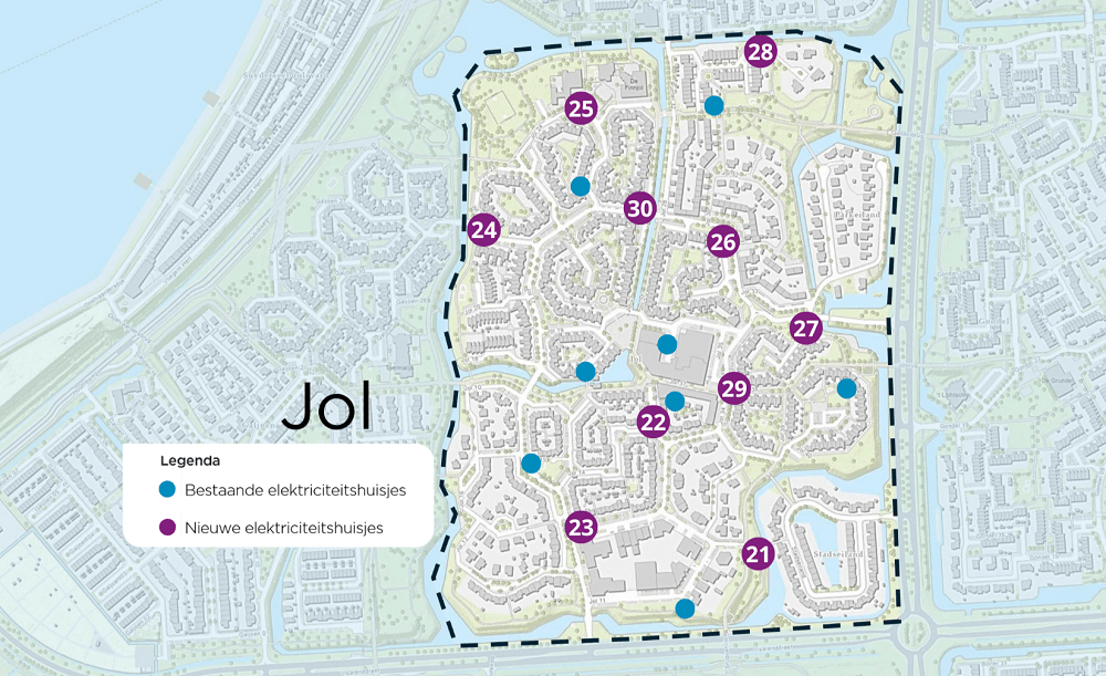 Werkgebied buurtaanpak Jol