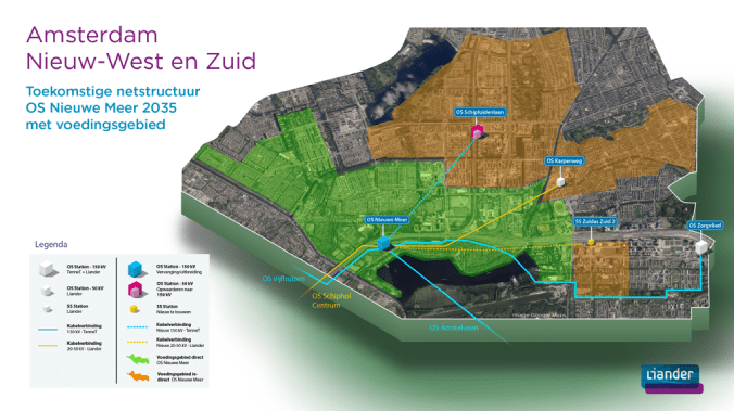 Nieuwe Meer Amsterdam toekomstige situatie