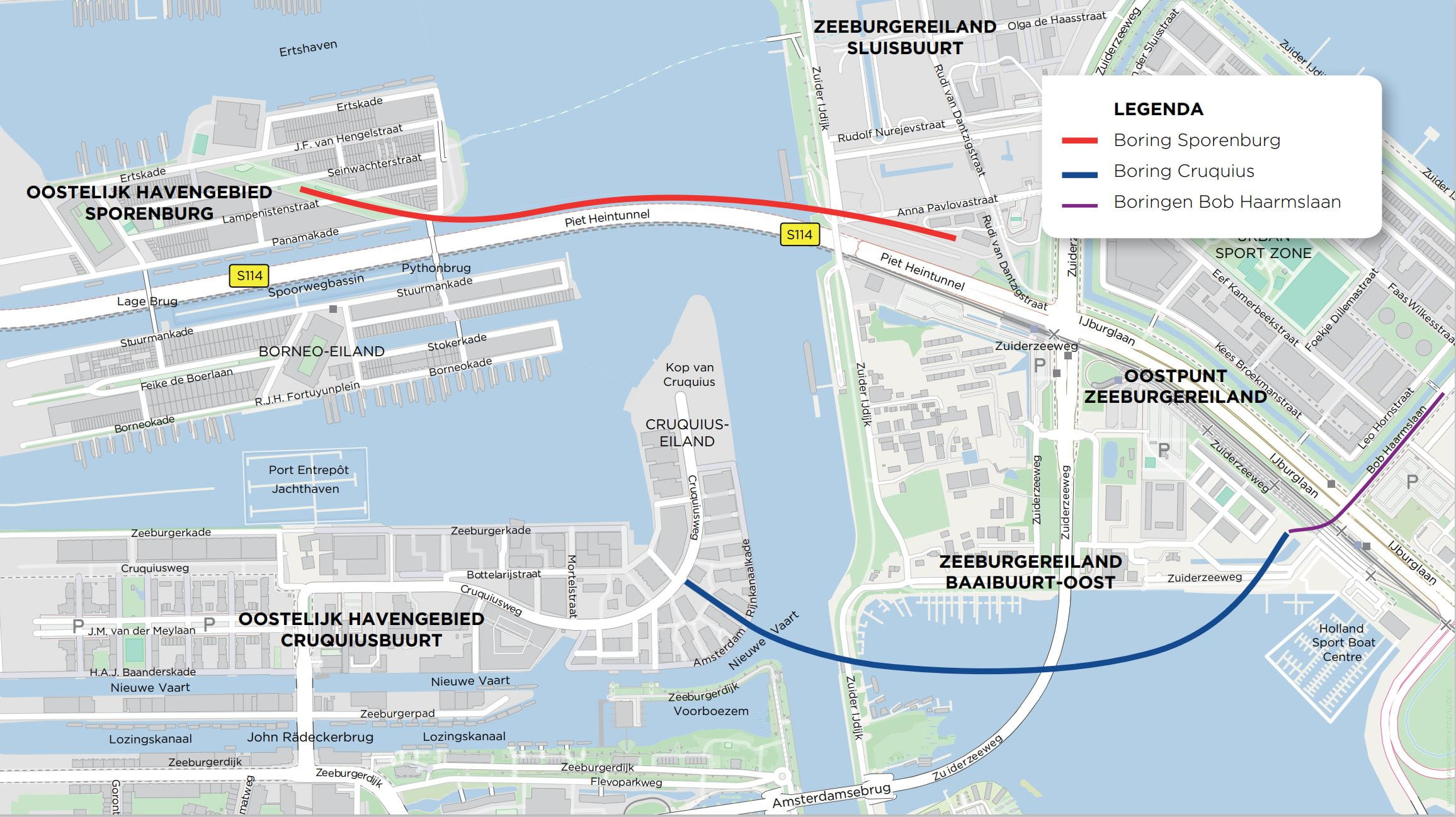 Werkzaamheden Zeeburgereiland Amsterdam