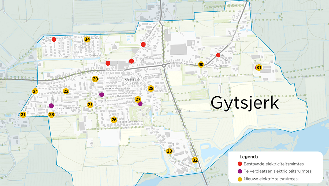 Werkgebied Gytsjerk voor de buurtaanpak